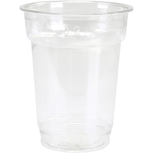 PLASTIC GLAS EU270 RPET 20CL - 1250 ST